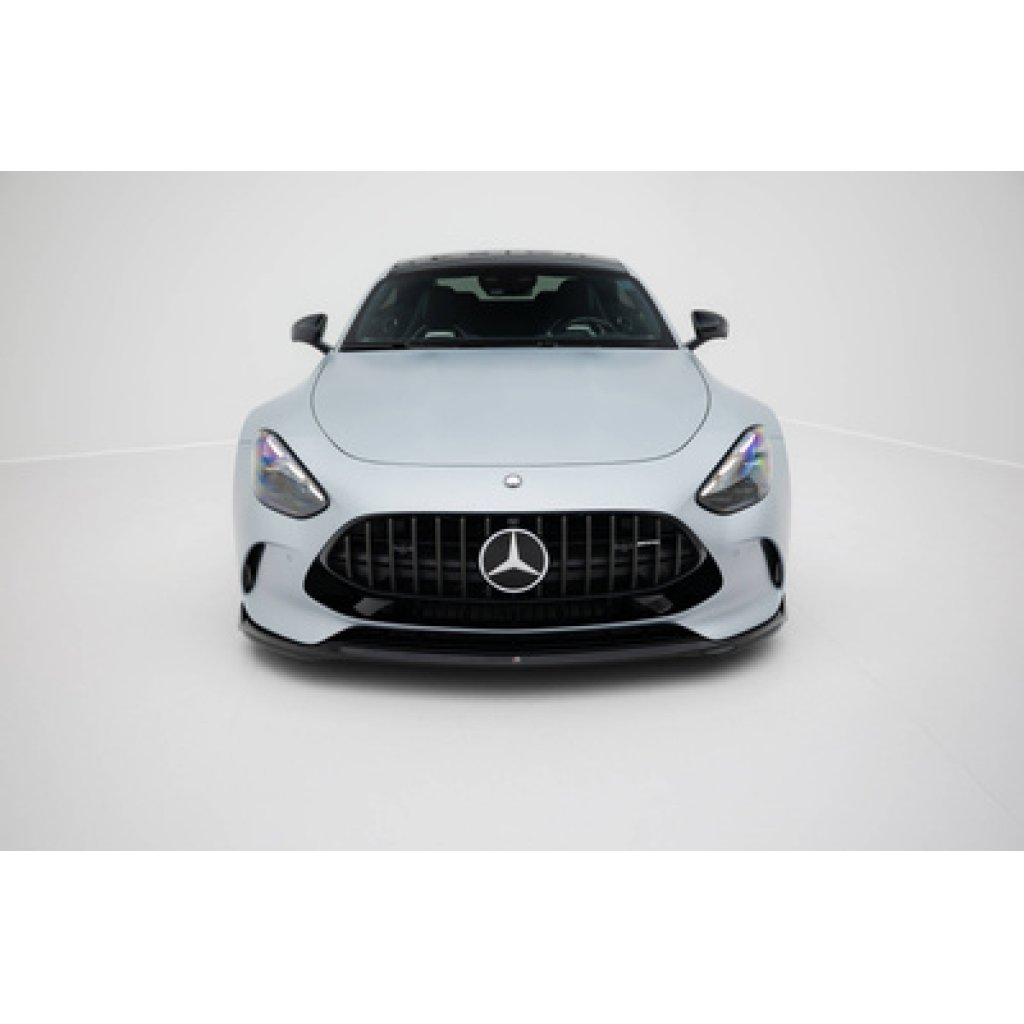 Maxton Design spoiler pod přední nárazník pro Mercedes AMG GT C192 /63, černý lesklý plast ABS