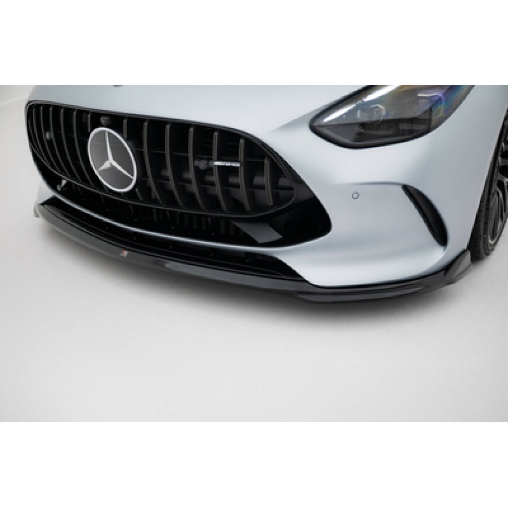 Maxton Design spoiler pod přední nárazník pro Mercedes AMG GT C192 /63, černý lesklý plast ABS