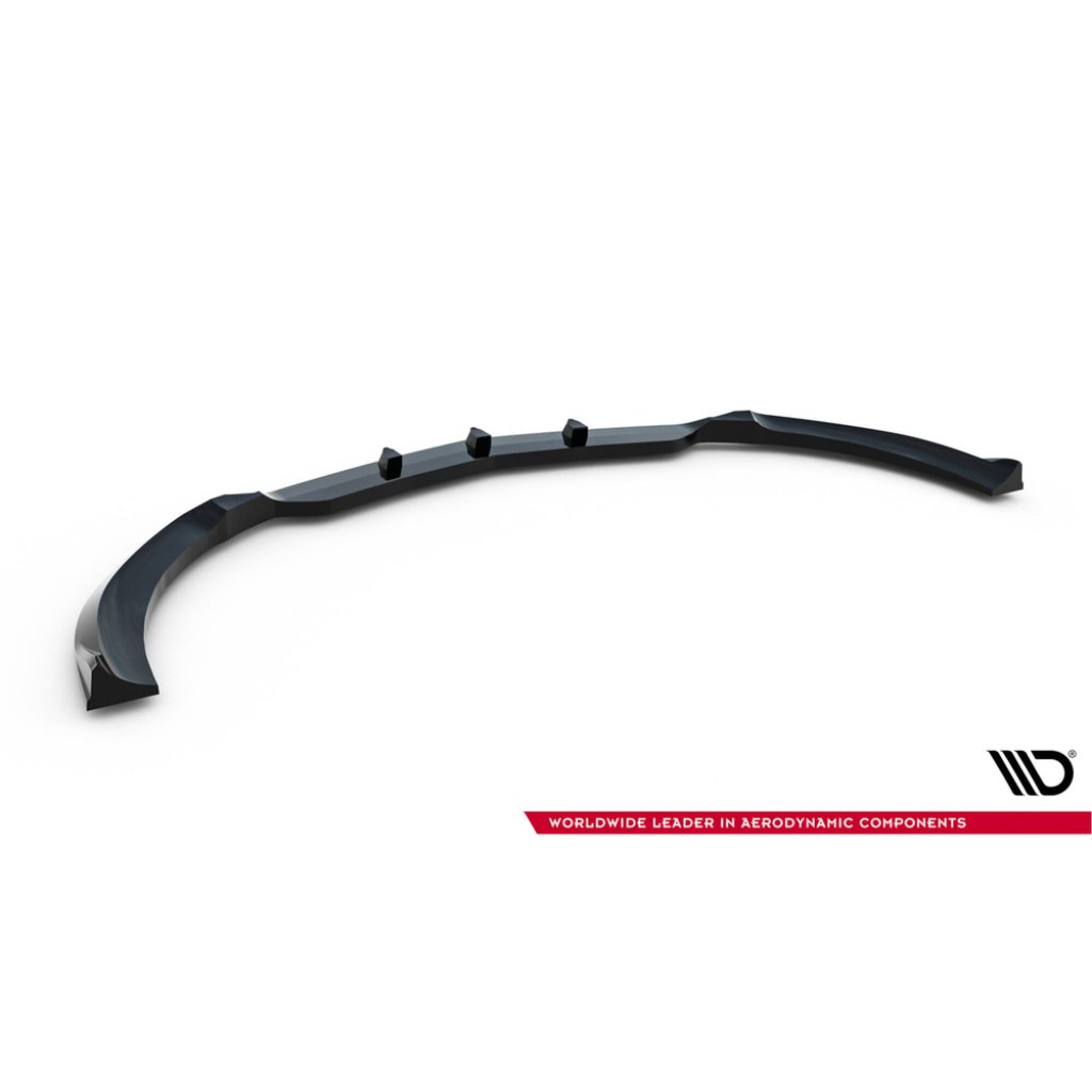 Maxton Design spoiler pod přední nárazník pro Mercedes SL R232/AMG 63, černý lesklý plast ABS