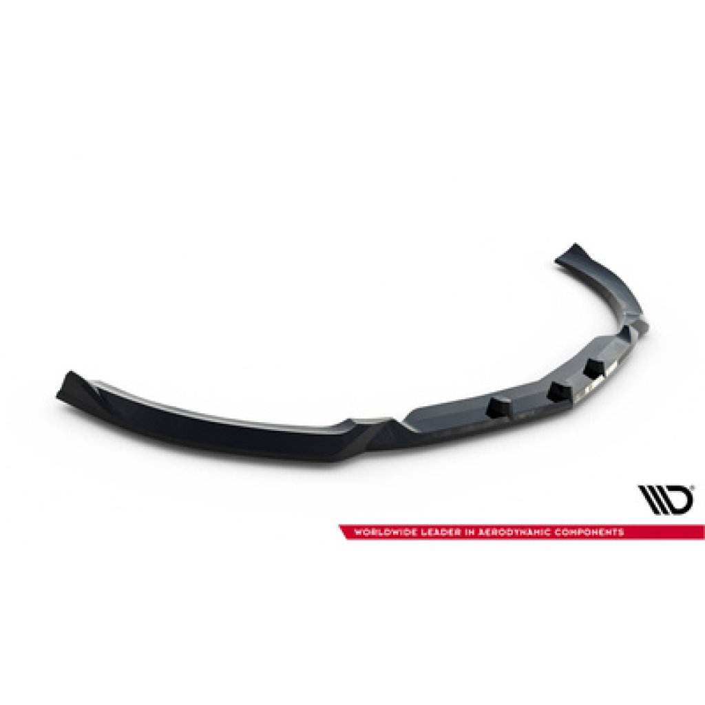 Maxton Design spoiler pod přední nárazník pro Mercedes SL R232/AMG 63, černý lesklý plast ABS