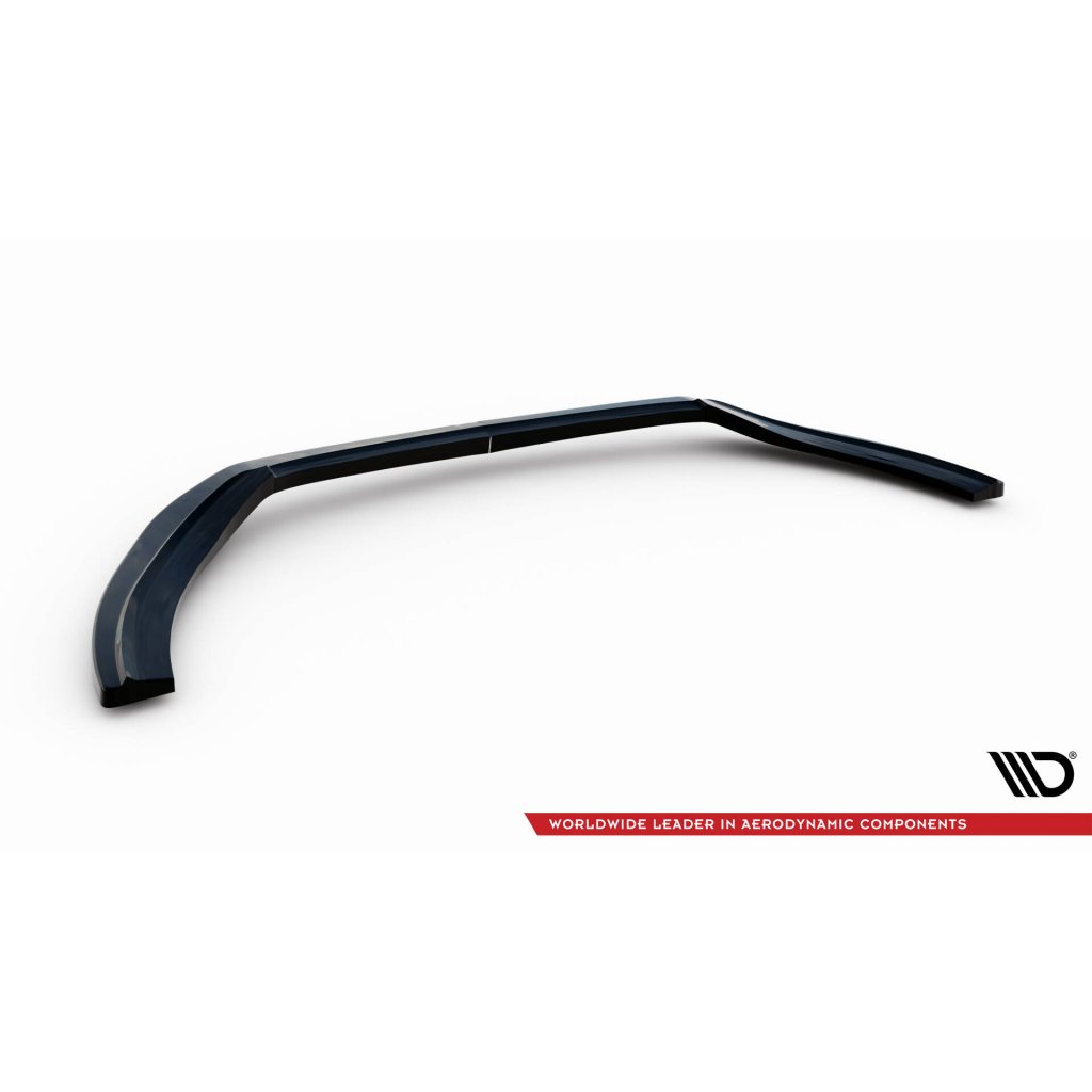 Maxton Design spoiler pod přední nárazník pro Mercedes třída S W222 Standard, černý lesklý plast ABS