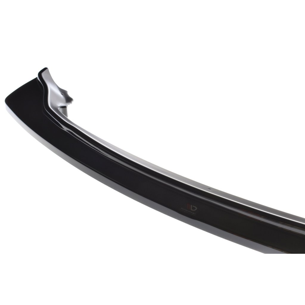 Maxton Design spoiler pod přední nárazník pro Nissan 350Z, černý lesklý plast ABS