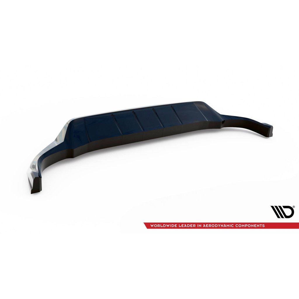 Maxton Design spoiler pod přední nárazník pro Porsche Cayenne Mk3 Facelift, černý lesklý plast ABS, Turbo E-Hybrid, Sport Design SUV / Coupe - S/ E-Hybrid/ S E-Hybrid