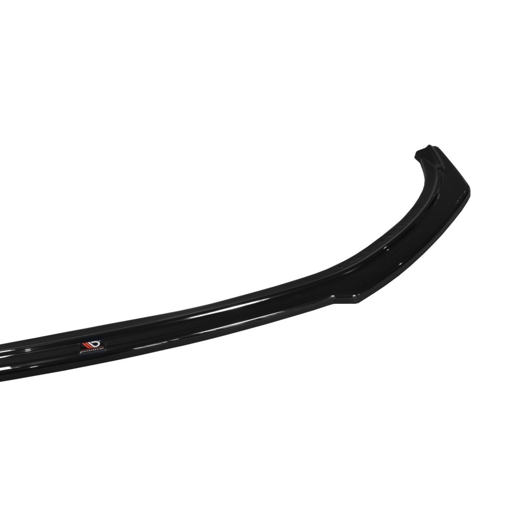 Maxton Design spoiler pod přední nárazník pro Renault Clio RS Mk4, černý lesklý plast ABS