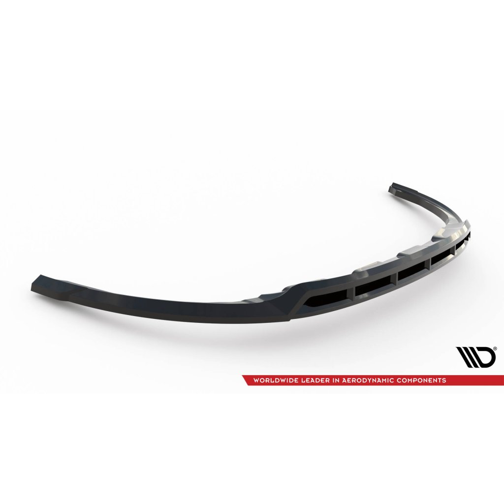Maxton Design spoiler pod přední nárazník pro Renault Espace Mk5 Facelift, černý lesklý plast ABS