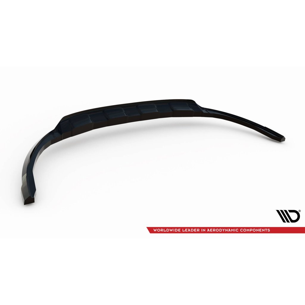 Maxton Design spoiler pod přední nárazník pro Renault Espace Mk5 Facelift, černý lesklý plast ABS