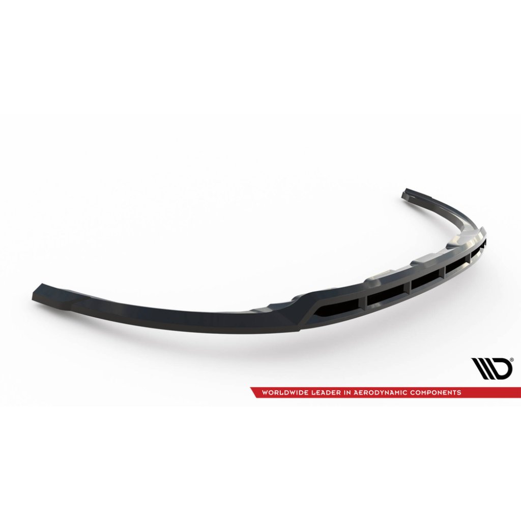 Maxton Design spoiler pod přední nárazník pro Renault Espace Mk5 Facelift, černý lesklý plast ABS