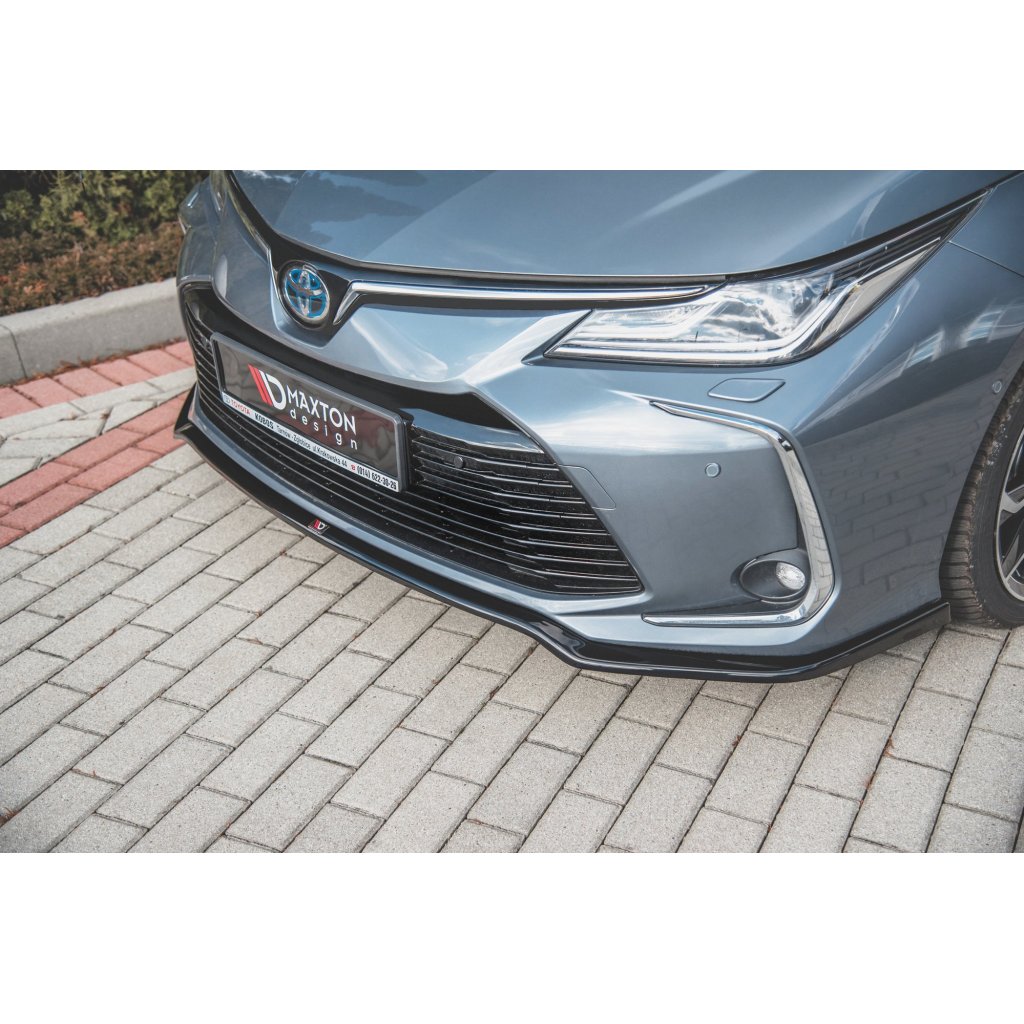Maxton Design spoiler pod přední nárazník pro Toyota Corolla XII 2019-/Sedan, plast ABS bez povrchové úpravy