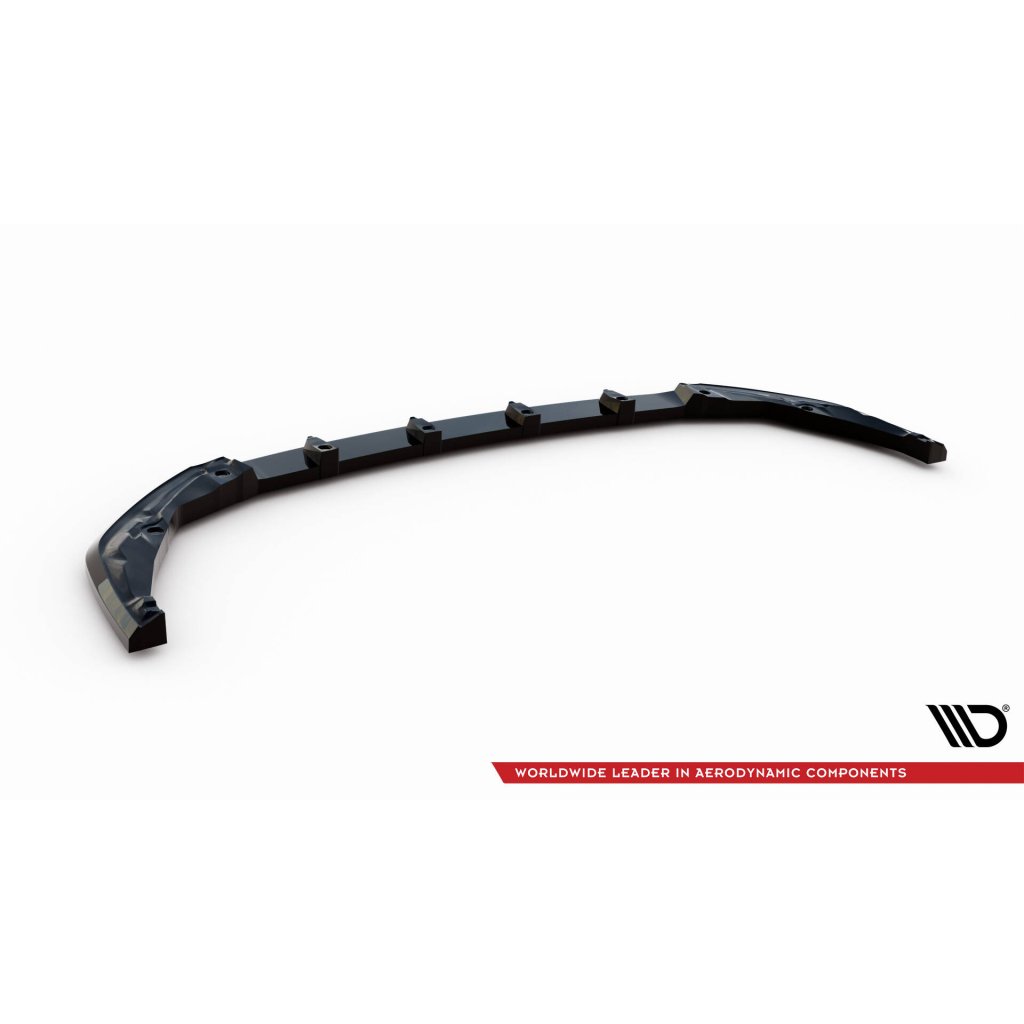 Maxton Design spoiler pod přední nárazník pro Toyota Sienna Mk4, černý lesklý plast ABS