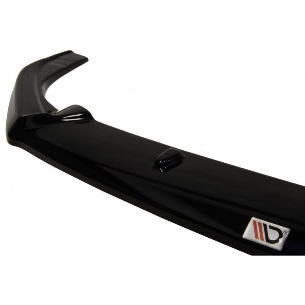 Maxton Design spoiler pod přední nárazník pro Volkswagen Golf R Mk6, černý lesklý plast ABS, Cupra look