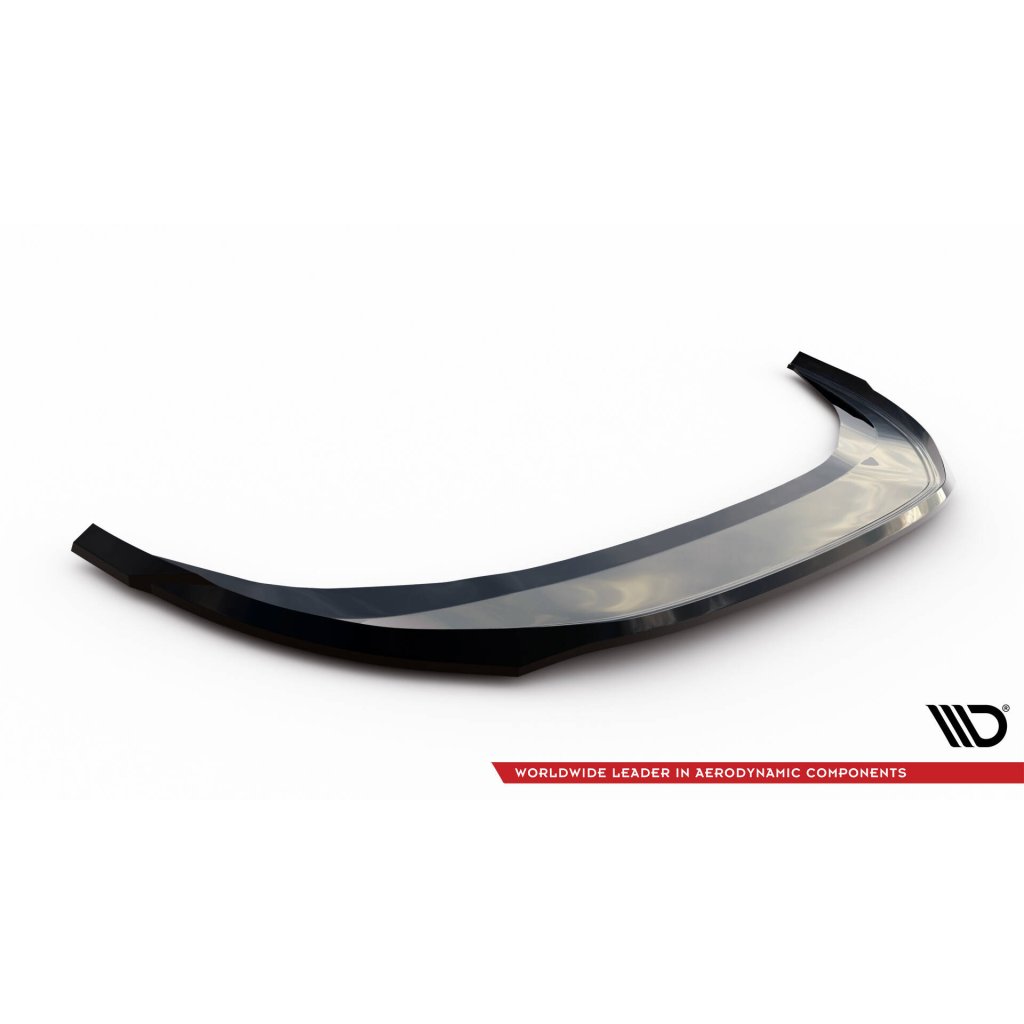 Maxton Design spoiler pod přední nárazník pro Volkswagen Passat Mk9 (B9), černý lesklý plast ABS