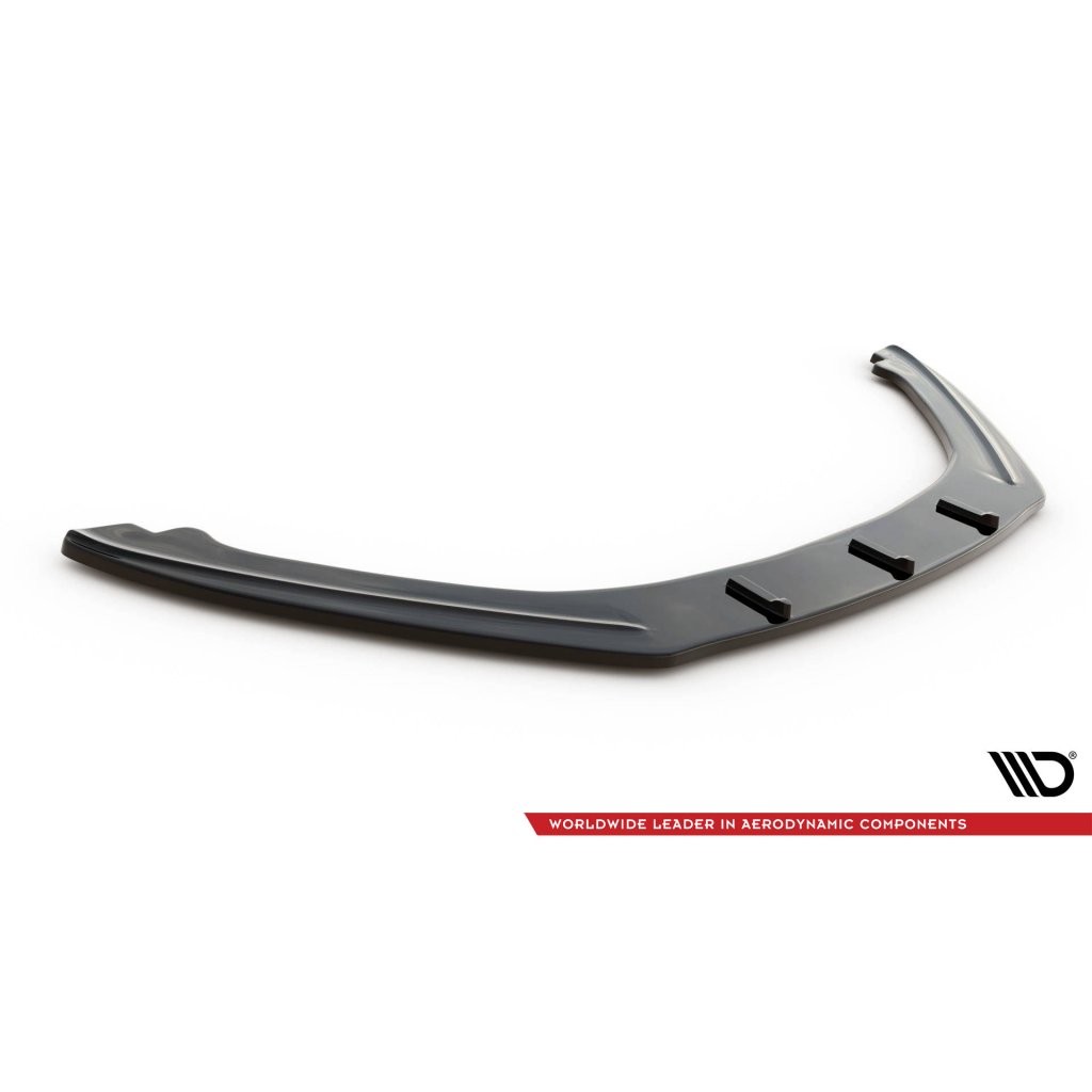 Maxton Design spoiler pod přední nárazník pro Volkswagen Scirocco Mk3, černý lesklý plast ABS