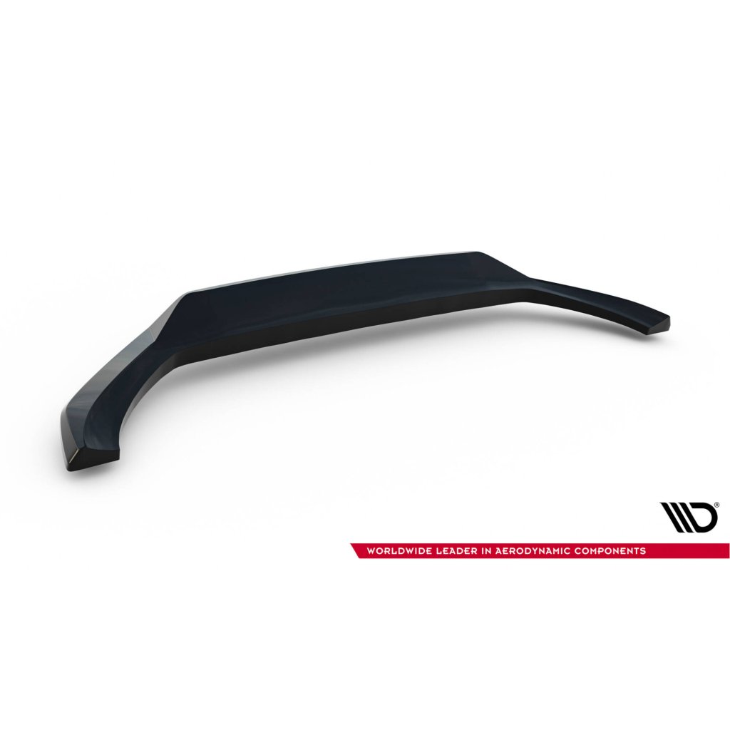 Maxton Design spoiler pod přední nárazník pro Volvo XC60 Mk 2, černý lesklý plast ABS