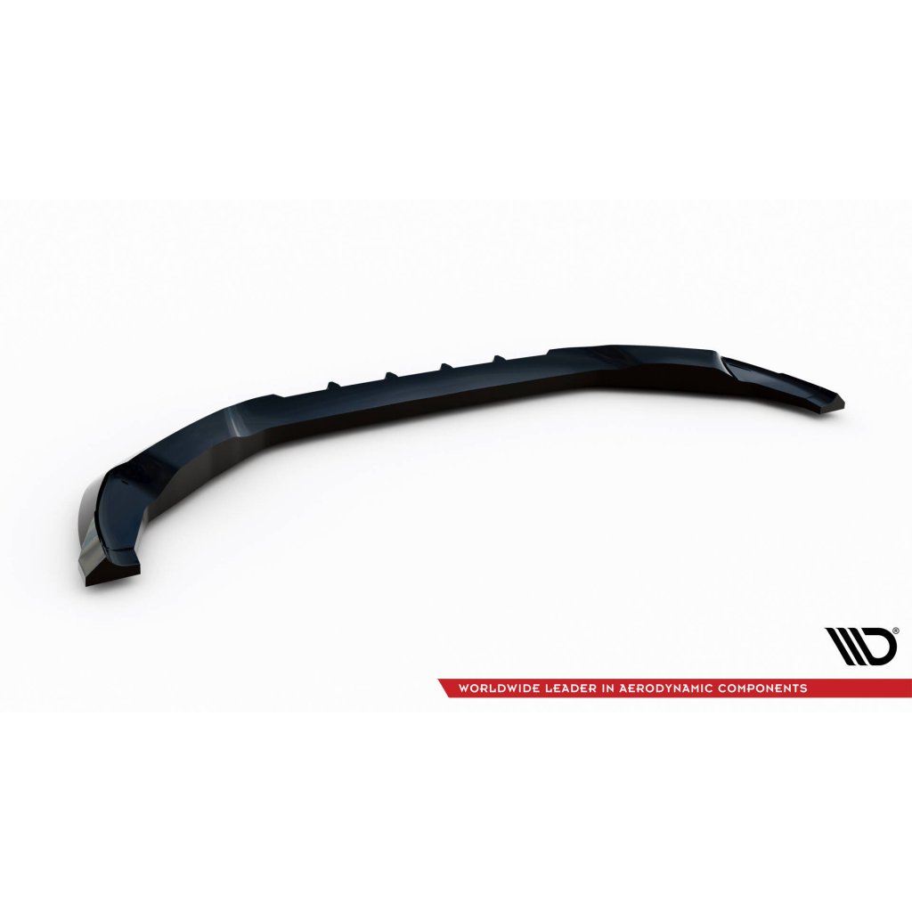 Maxton Design spoiler pod přední nárazník v.1 pro BMW X4 M F98, černý lesklý plast ABS