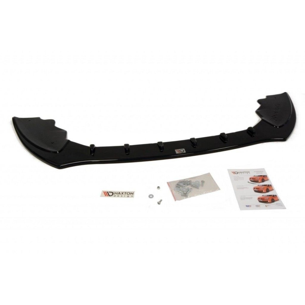 Maxton Design spoiler pod přední nárazník v.1 pro Ford Fiesta ST Mk7 Facelift, plast ABS bez povrchové úpravy