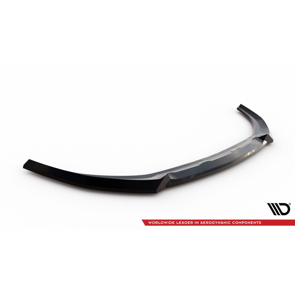 Maxton Design spoiler pod přední nárazník v.1 pro Kia Sportage Mk5 GT-Line, černý lesklý plast ABS