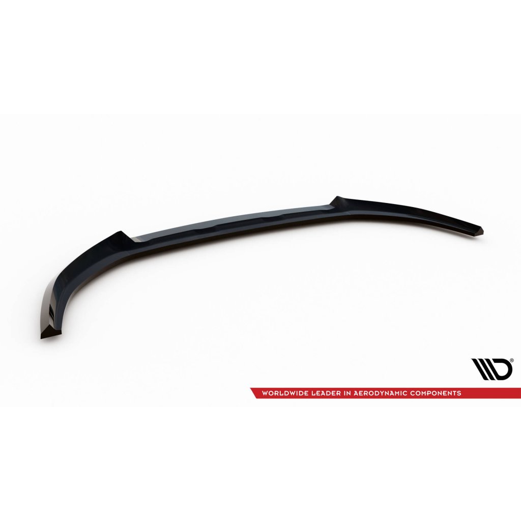 Maxton Design spoiler pod přední nárazník v.1 pro Kia Sportage Mk5 GT-Line, černý lesklý plast ABS
