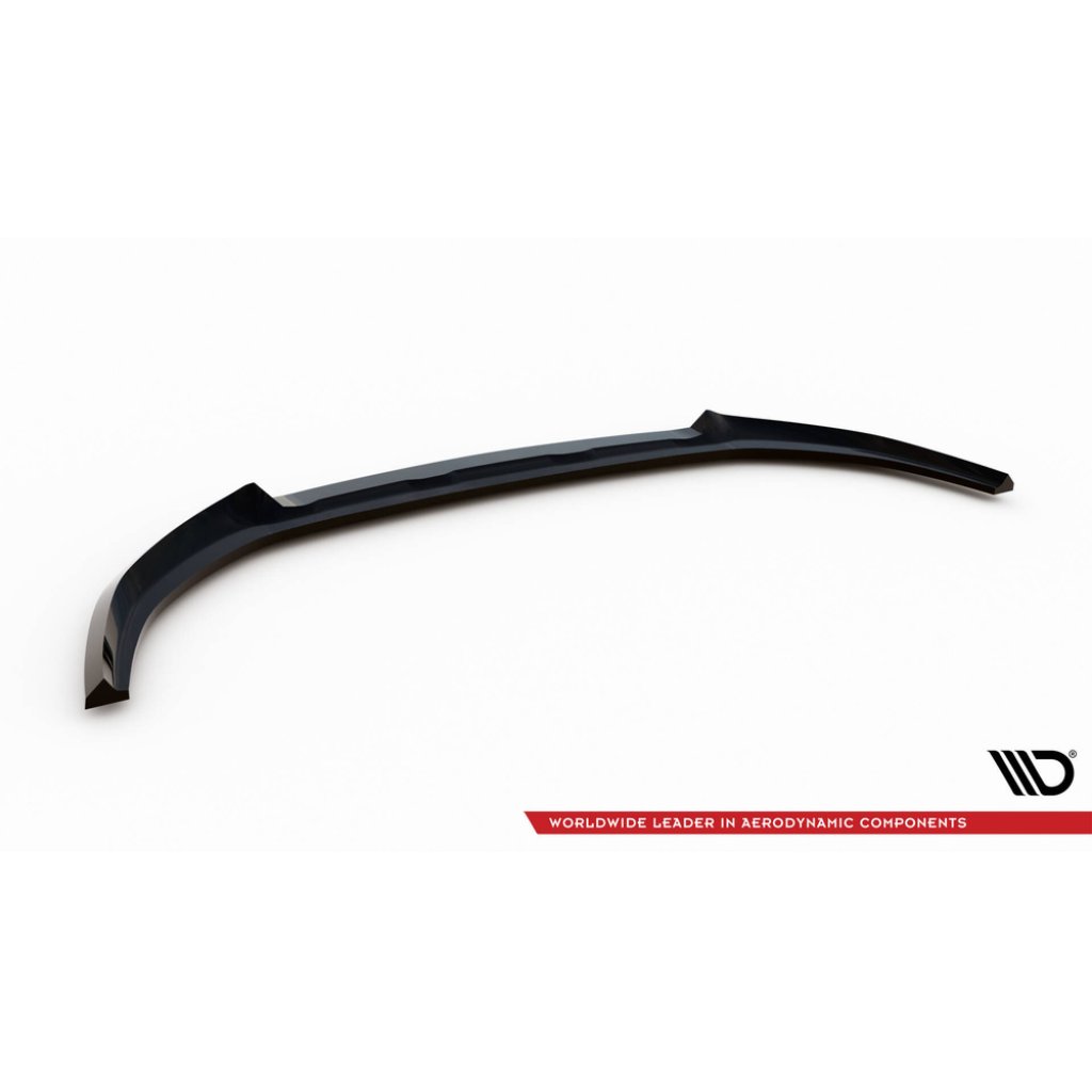 Maxton Design spoiler pod přední nárazník v.1 pro Kia Sportage Mk5 GT-Line, černý lesklý plast ABS