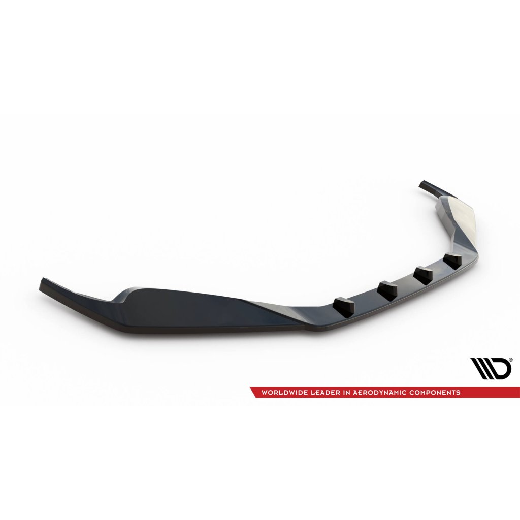 Maxton Design spoiler pod přední nárazník v.1 pro Lexus GS MK4, černý lesklý plast ABS, L10