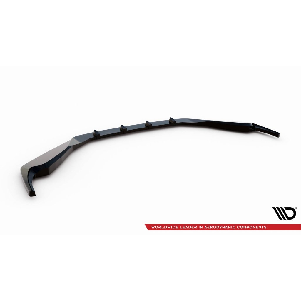 Maxton Design spoiler pod přední nárazník v.1 pro Lexus GS MK4, černý lesklý plast ABS, L10