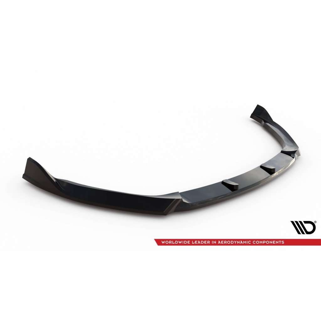 Maxton Design spoiler pod přední nárazník v.1 pro Opel Astra L (Mk5), černý lesklý plast ABS, Sports Tourer/ Hatchback