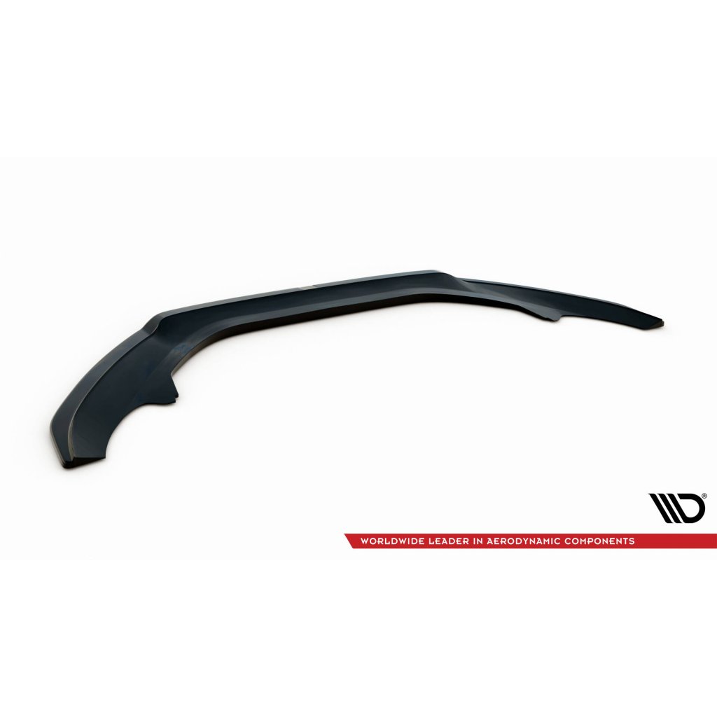 Maxton Design spoiler pod přední nárazník ver.1 pro Audi A6 C7, černý lesklý plast ABS