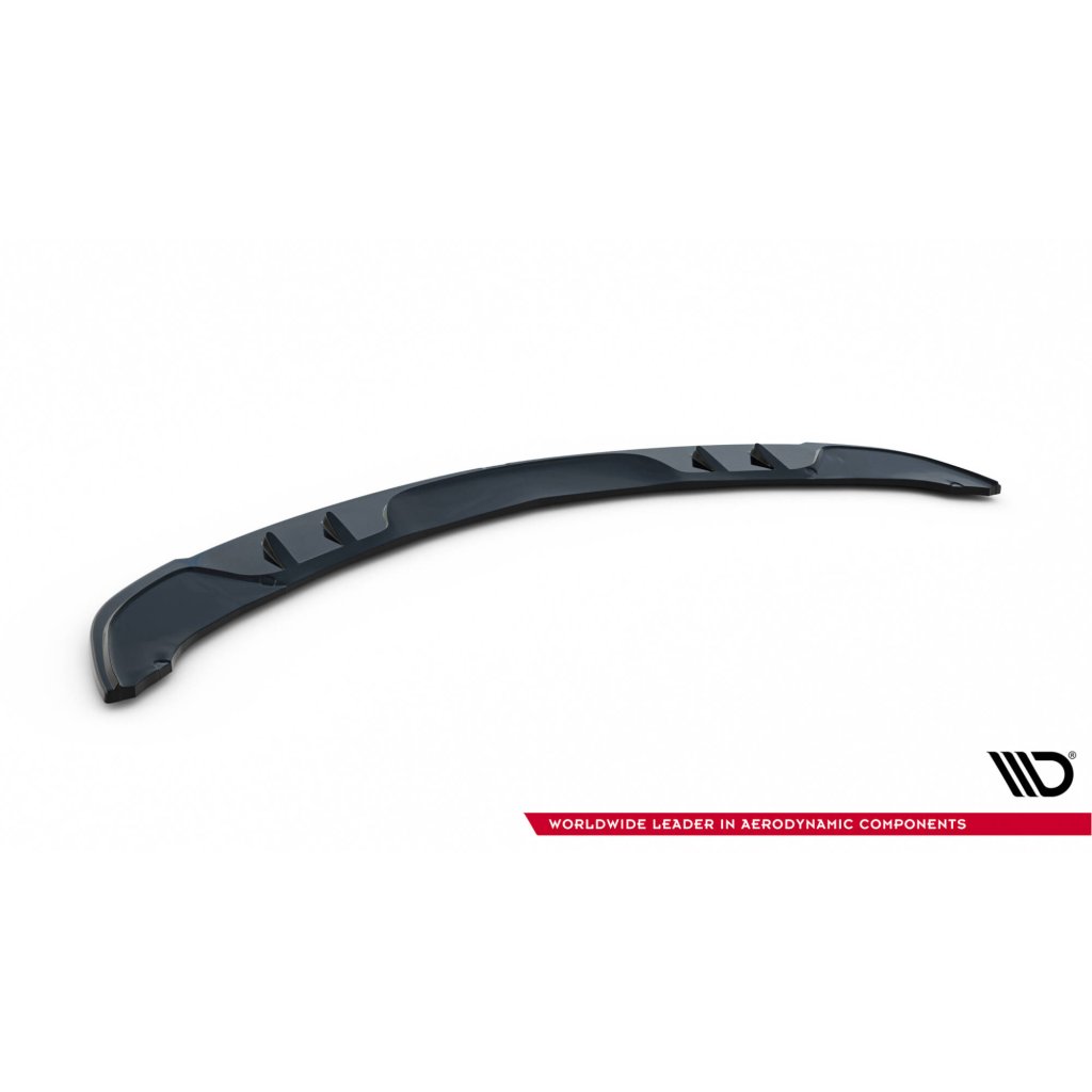Maxton Design spoiler pod přední nárazník ver.1 pro BMW řada 3 E90/91 Facelift, černý lesklý plast ABS