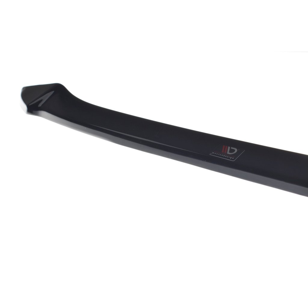 Maxton Design spoiler pod přední nárazník ver.1 pro BMW řada 3 G20 M-Pack, černý lesklý plast ABS