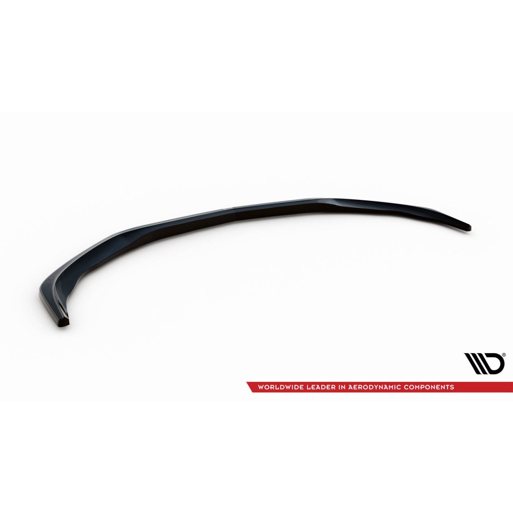 Maxton Design spoiler pod přední nárazník ver.1 pro Mercedes třída C W205/C63 AMG, černý lesklý plast ABS, Combi