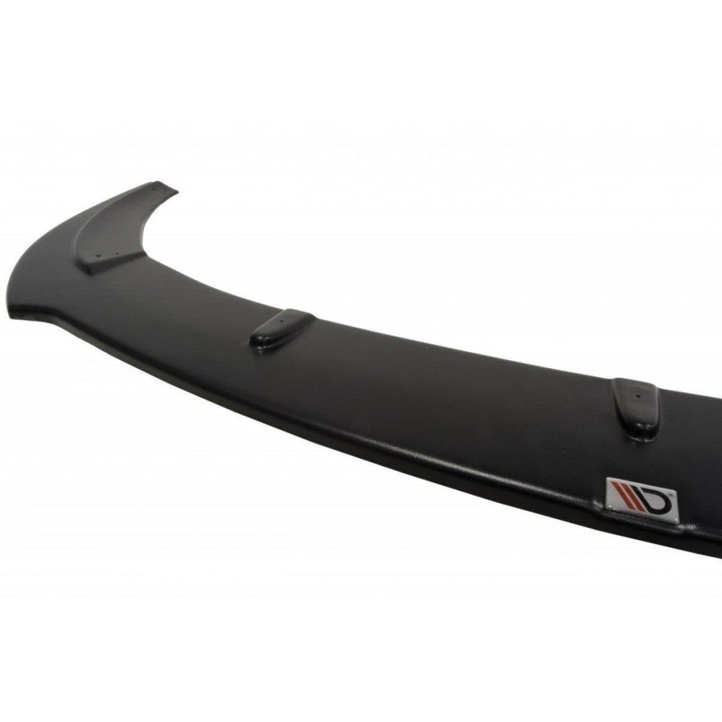 Maxton Design spoiler pod přední nárazník ver.1 pro Seat Leon Cupra Mk2, černý lesklý plast ABS