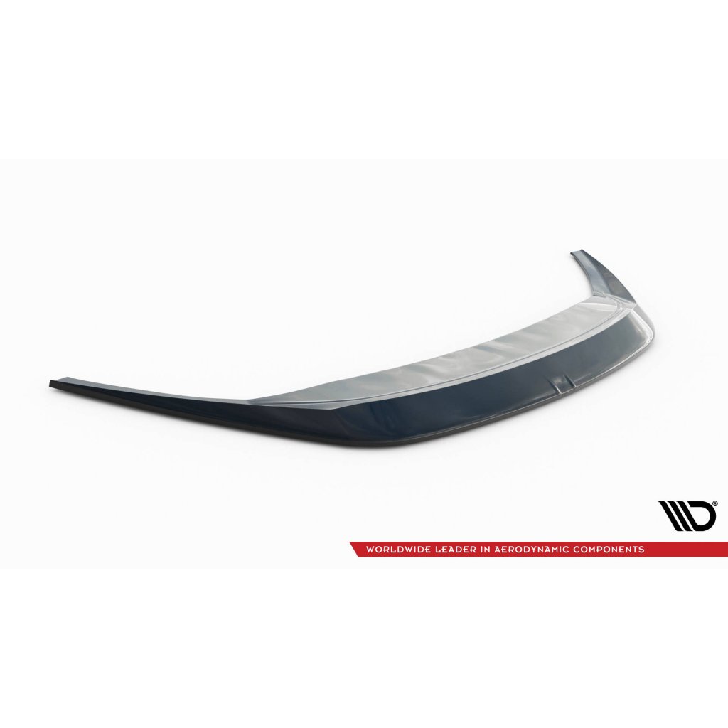 Maxton Design spoiler pod přední nárazník ver.1 pro Škoda Superb Mk3, černý lesklý plast ABS