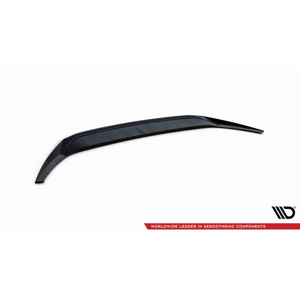 Maxton Design spoiler pod přední nárazník ver.1 pro Škoda Superb Mk3, černý lesklý plast ABS