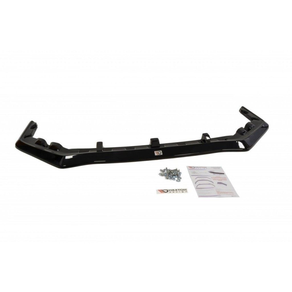 Maxton Design spoiler pod přední nárazník ver.1 pro Subaru Impreza Mk4, černý lesklý plast ABS