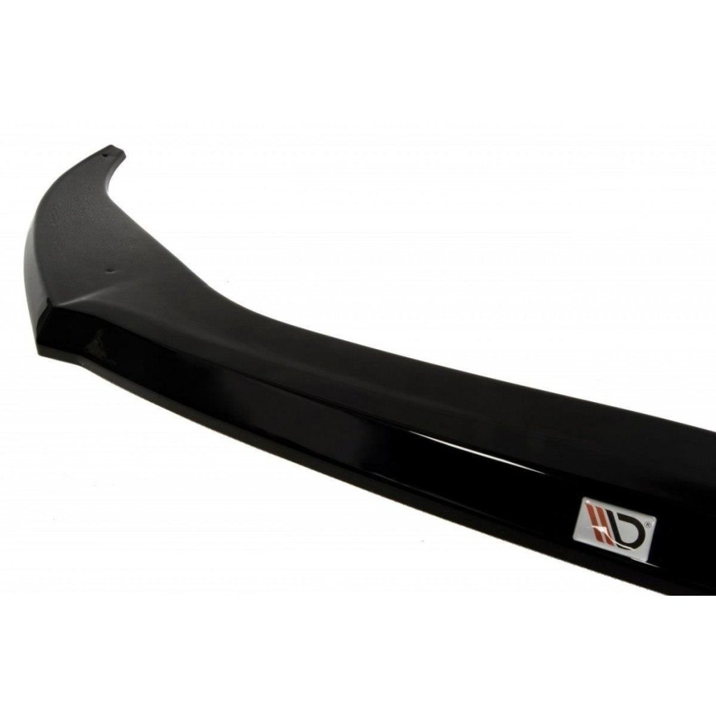 Maxton Design spoiler pod přední nárazník ver.2 pro Audi A6 C7, černý lesklý plast ABS, S-Line