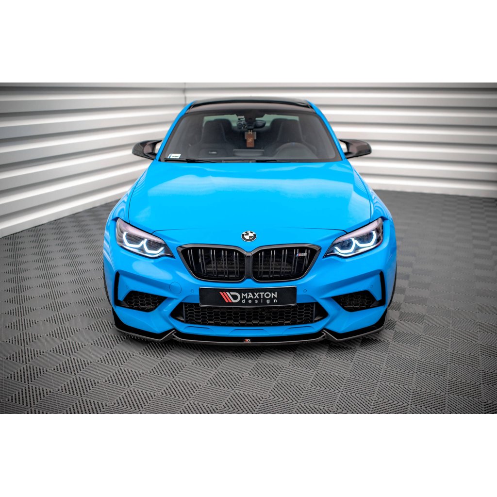 Maxton Design spoiler pod přední nárazník ver.2 pro BMW M2 F87, plast ABS bez povrchové úpravy, pro verzi Competition
