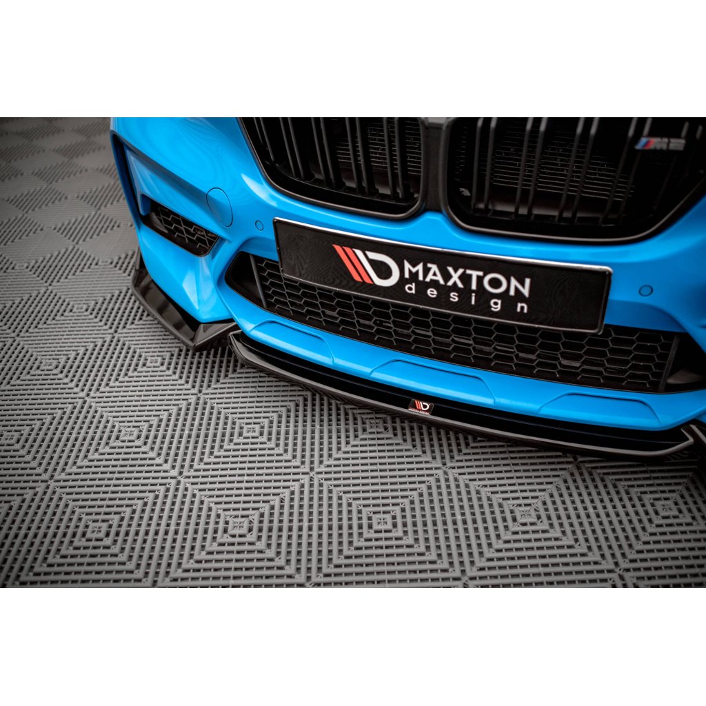 Maxton Design spoiler pod přední nárazník ver.2 pro BMW M2 F87, plast ABS bez povrchové úpravy, pro verzi Competition