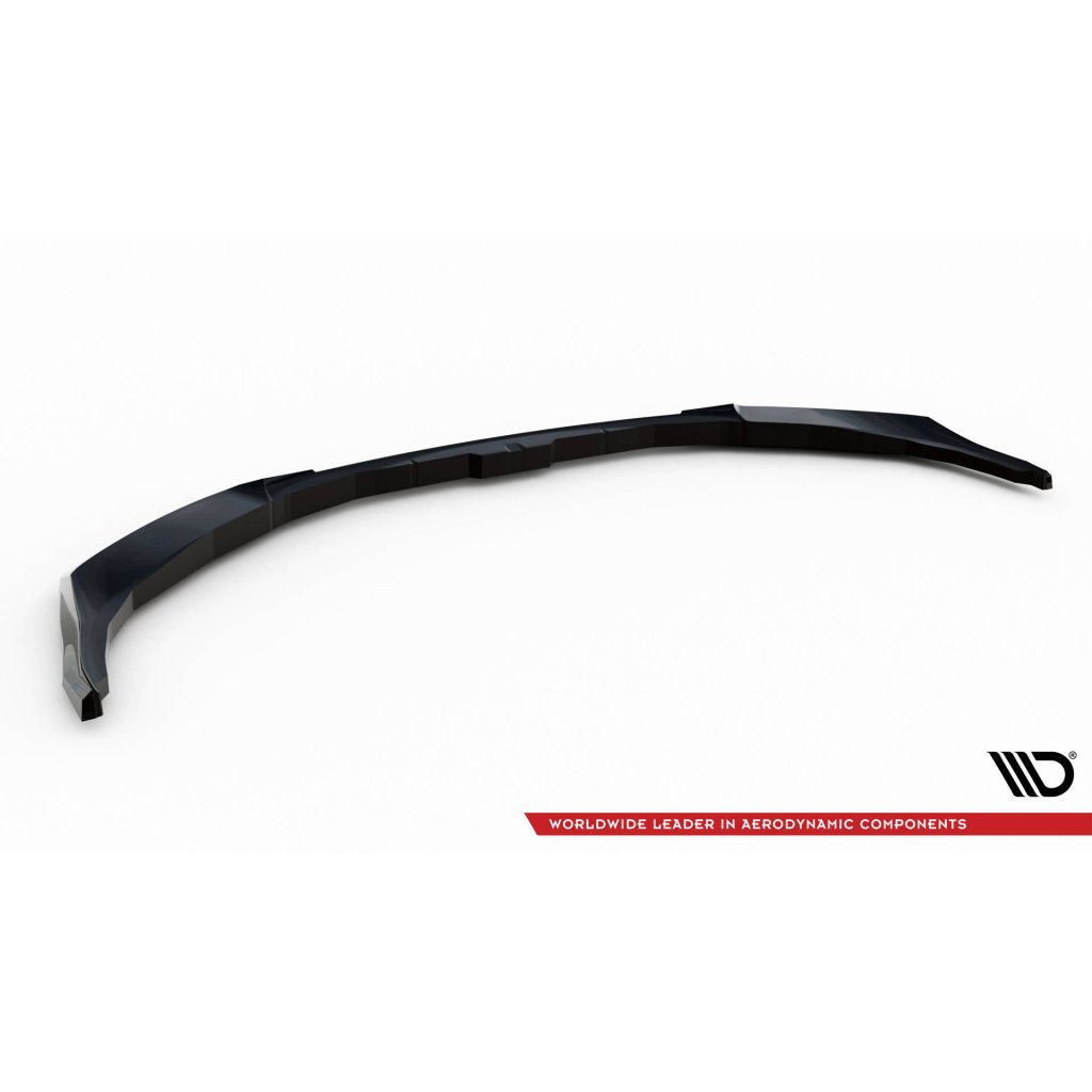 Maxton Design spoiler pod přední nárazník ver.2 pro BMW M2 G87, černý lesklý plast ABS