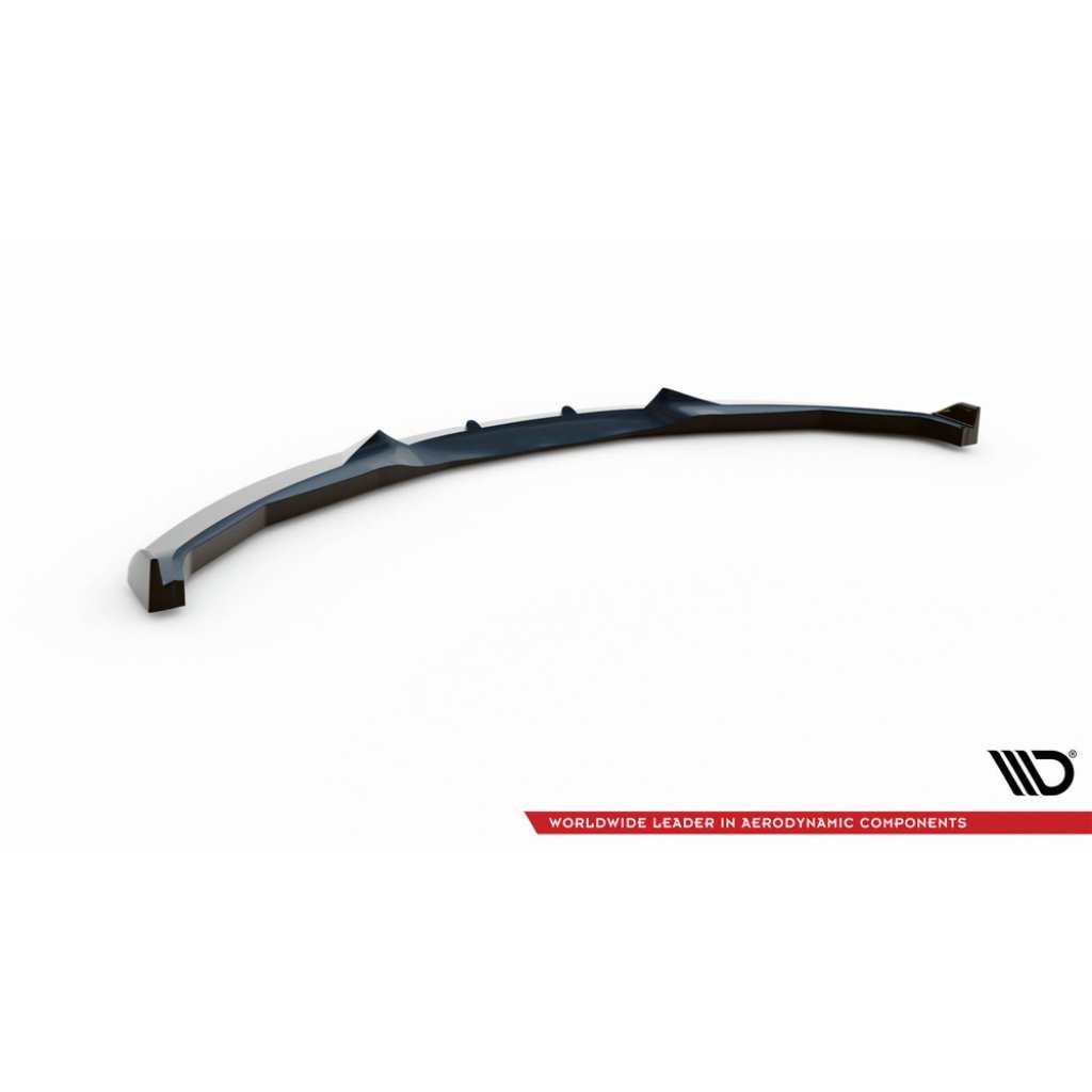 Maxton Design spoiler pod přední nárazník ver.2 pro BMW řada 1 E87 Facelift, černý lesklý plast ABS, M-Pack