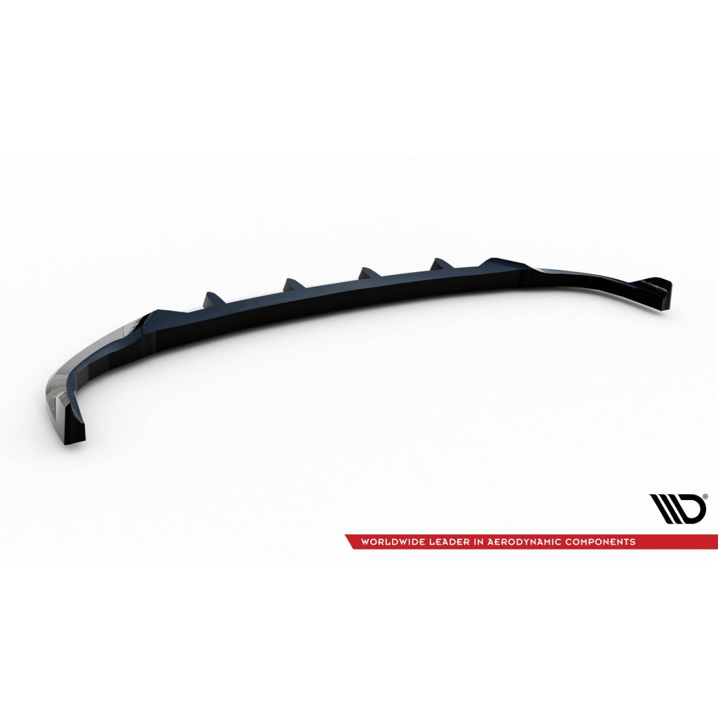Maxton Design spoiler pod přední nárazník ver.2 pro BMW řada 2 G42 Standard, černý lesklý plast ABS