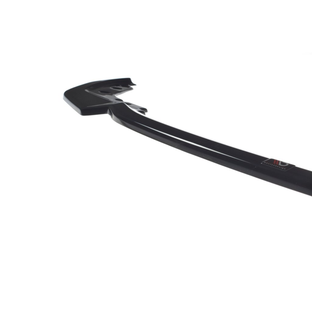 Maxton Design spoiler pod přední nárazník ver.2 pro BMW řada 3 G20 M-Pack, černý lesklý plast ABS