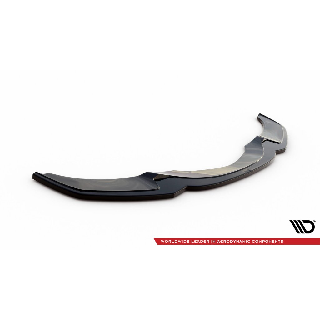 Maxton Design spoiler pod přední nárazník ver.2 pro BMW řada 5 F10- F11, černý lesklý plast ABS