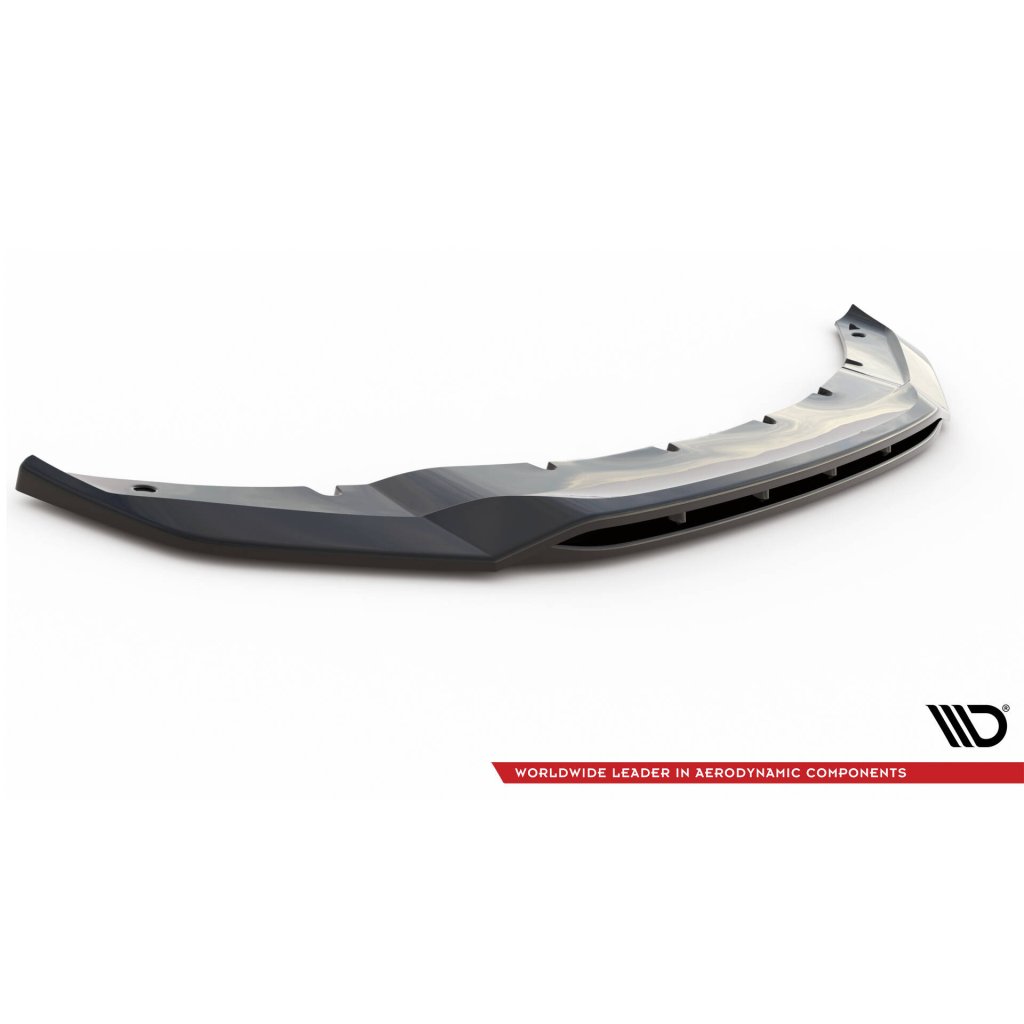 Maxton Design spoiler pod přední nárazník ver.2 pro BMW X5 F15, černý lesklý plast ABS, M-Pack