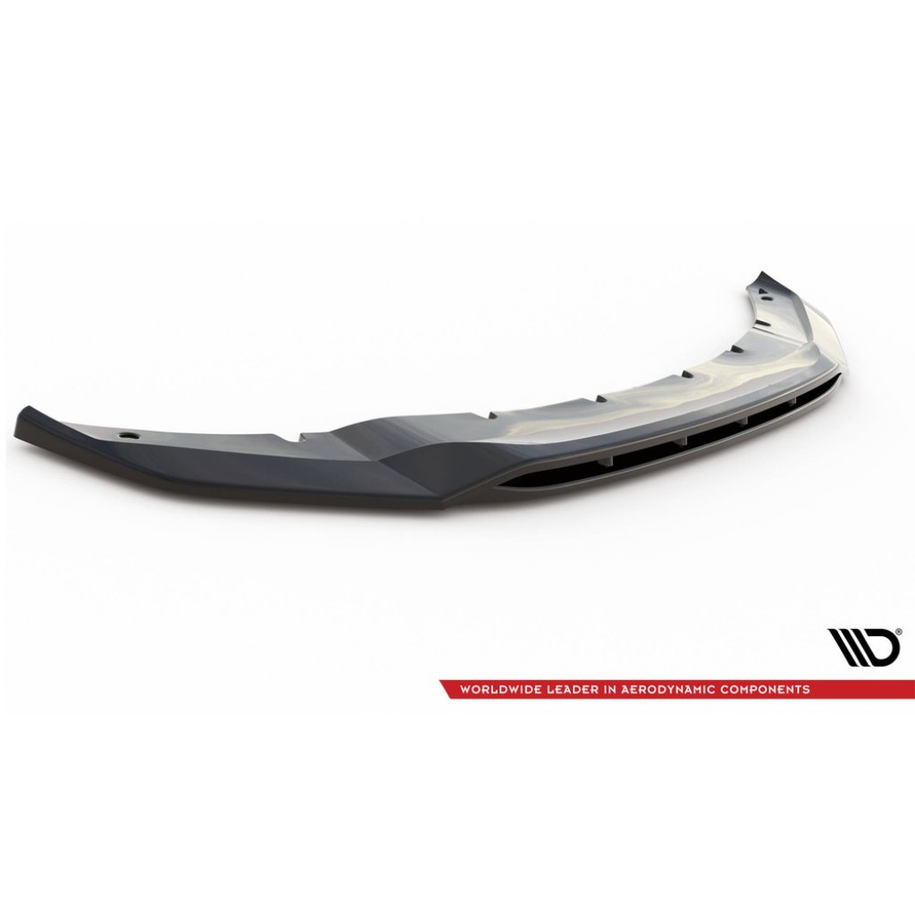 Maxton Design spoiler pod přední nárazník ver.2 pro BMW X5 F15, černý lesklý plast ABS, M-Pack