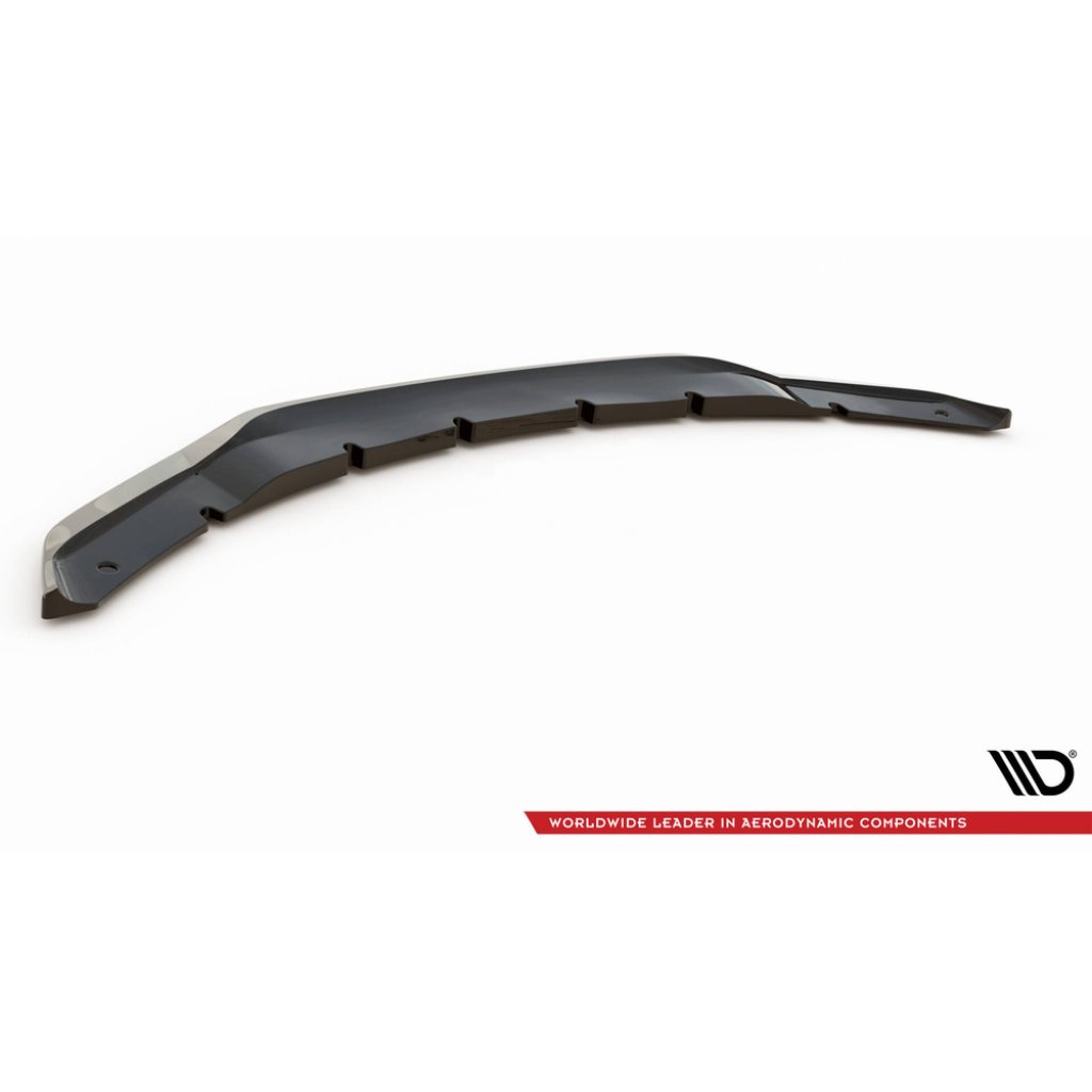 Maxton Design spoiler pod přední nárazník ver.2 pro BMW X5 F15, černý lesklý plast ABS, M-Pack