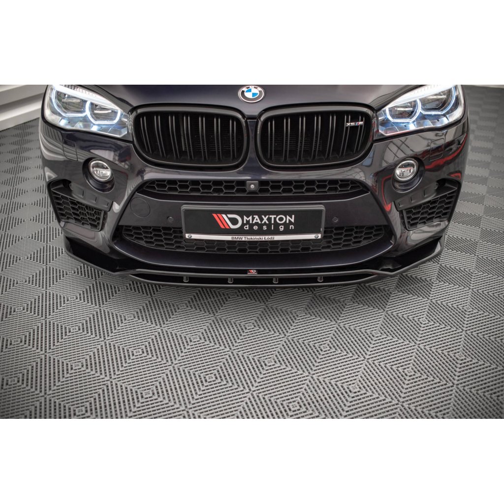 Maxton Design spoiler pod přední nárazník ver.2 pro BMW X5M F15, carbon-Look