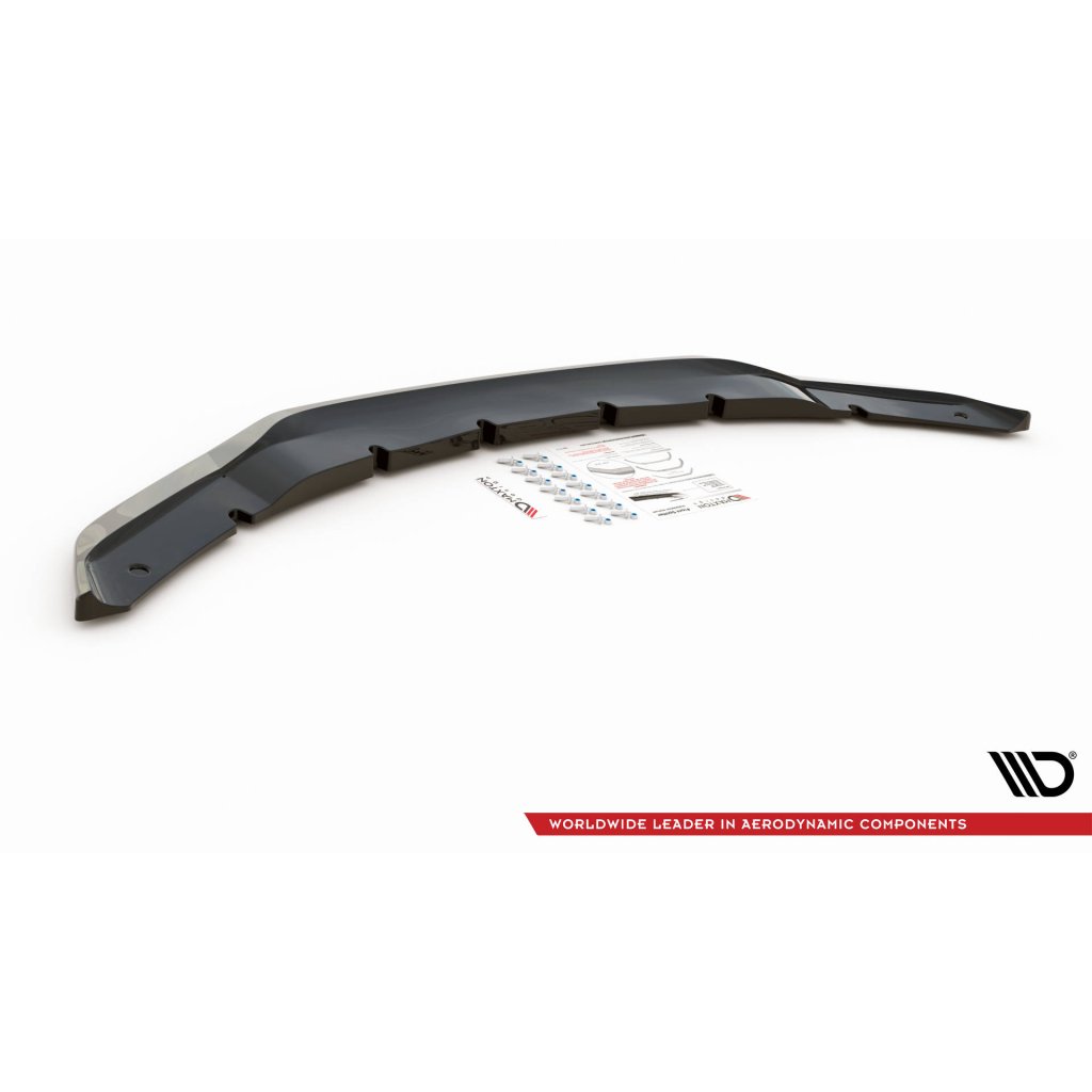 Maxton Design spoiler pod přední nárazník ver.2 pro BMW X5M F15, carbon-Look
