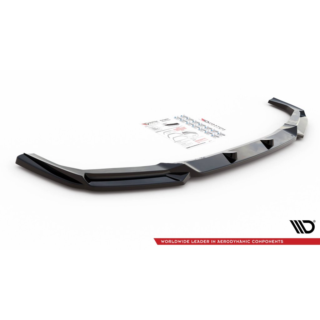 Maxton Design spoiler pod přední nárazník ver.2 pro BMW X5M G05, carbon-Look