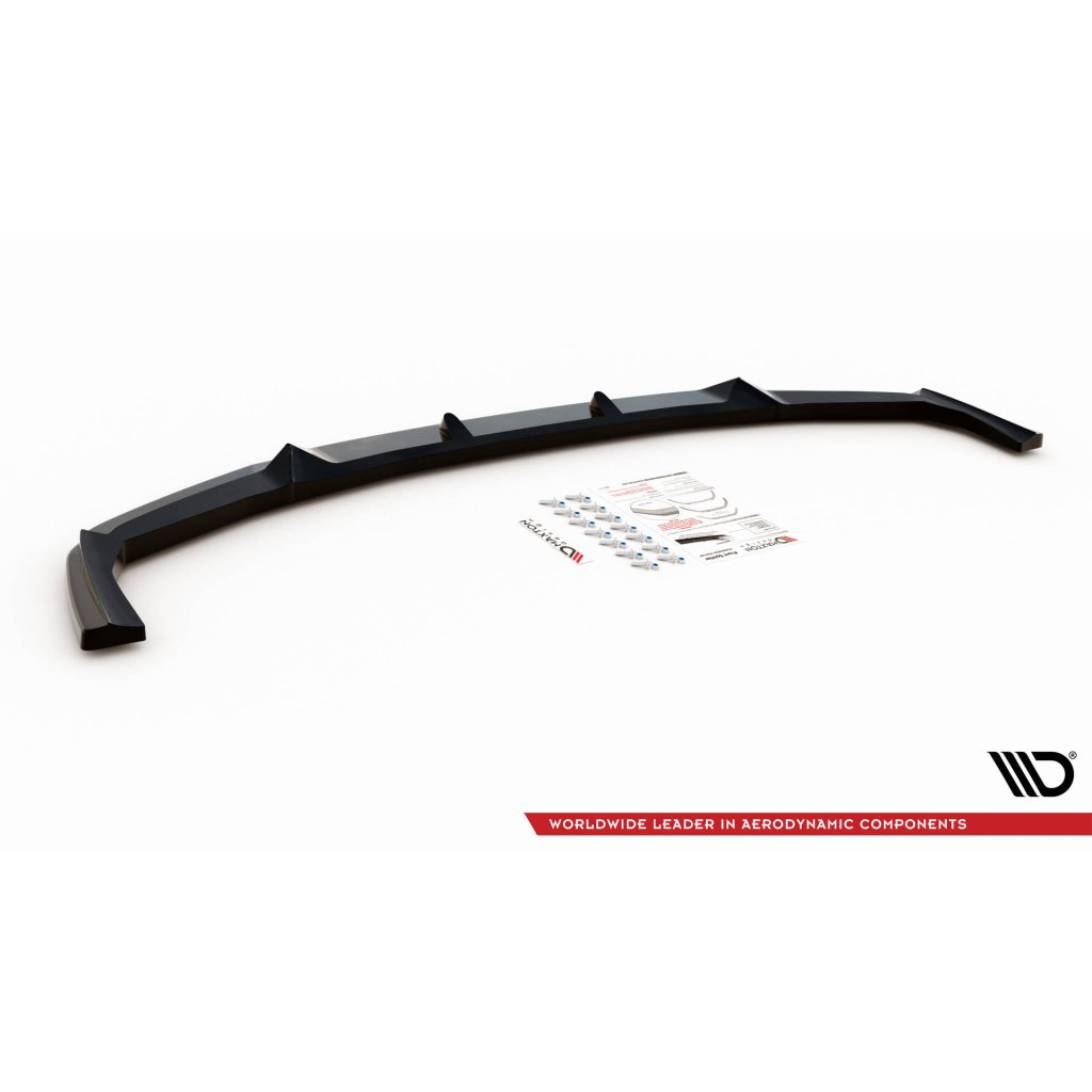 Maxton Design spoiler pod přední nárazník ver.2 pro BMW X5M G05, carbon-Look