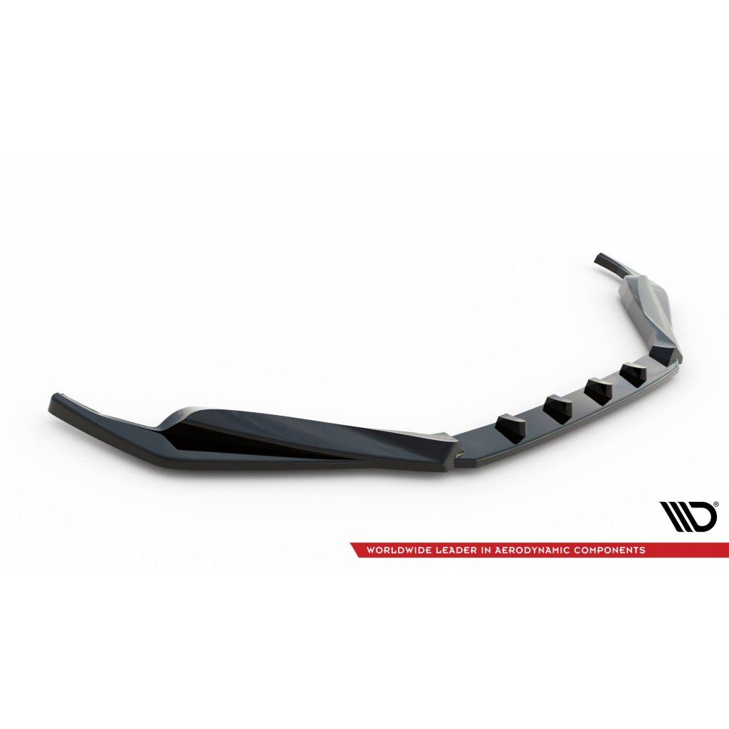 Maxton Design spoiler pod přední nárazník ver.2 pro Lexus GS MK4, černý lesklý plast ABS, L10