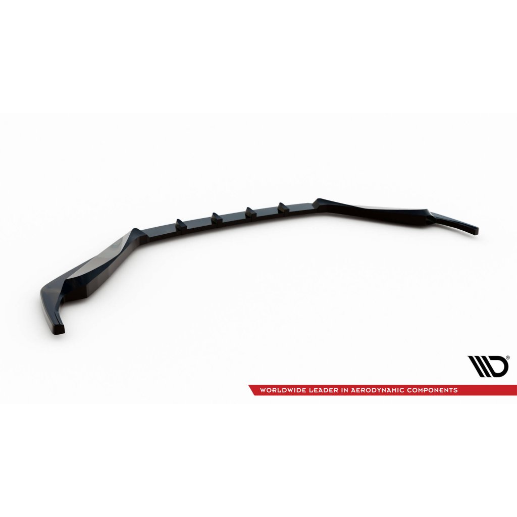 Maxton Design spoiler pod přední nárazník ver.2 pro Lexus GS MK4, černý lesklý plast ABS, L10